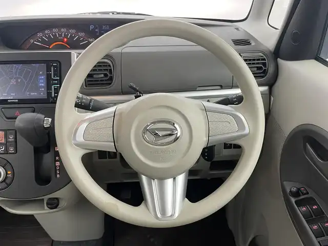ダイハツ タント X SAⅡ 埼玉県 2015(平27)年 4.2万km プラムブラウンクリスタルマイカ 社外ＳＤナビ　フルセグＴＶ　CD DVD Bluetoothスマートアシスト　衝突軽減　片側パワースライドドア　オートライト　ハロゲンライト　アイドリングストップ　横滑り防止　スマートキー