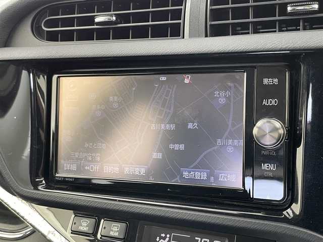 トヨタ アクア G G’s 埼玉県 2016(平28)年 7.3万km グレーメタリック 純正ナビ　バックカメラ　ビルトインＥＴＣ２．０　全方位ドライブレコーダー　レーダークルーズコントロール　Ｇｓ専用ハンドル　アルミ　シート　純正フロアマット　ＣＤ　ＤＶＤ　Ｂｌｕｅｔｏｏｔｈ　地デジＴＶ