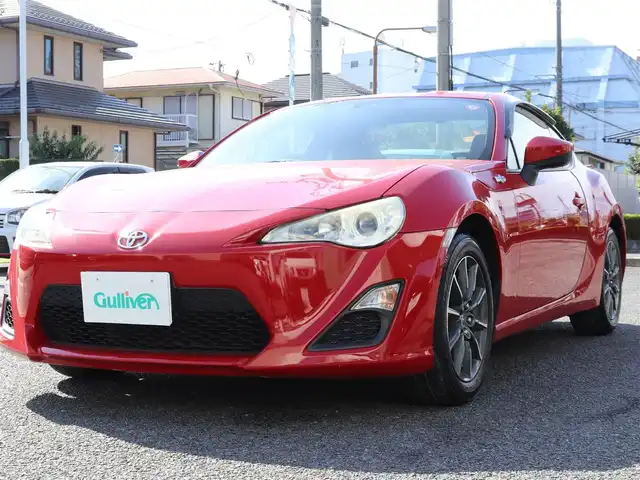 トヨタ ８６ G 神奈川県 2012(平24)年 7.3万km ライトニングレッド 純正メモリナビ/フルセグテレビ/ドアバイザー/ETC2.0/ドラレコ前後/Bluetoothオーディオ/純正16インチAW/取説/スペアキー