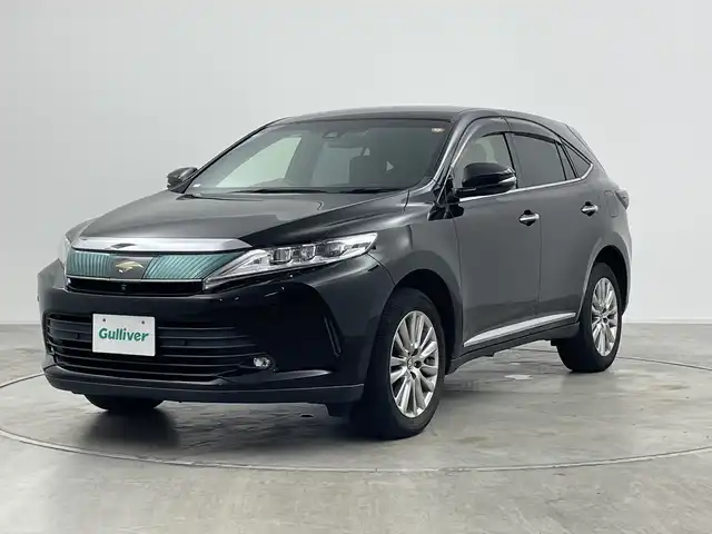 トヨタ ハリアー プログレス 群馬県 2018(平30)年 6.4万km ブラック 純正９型ナビ　ＪＢＬプレミアムサウンド　全周囲カメラ　アダプティブクルーズコントロール　レーンキープアシスト　パワーバックドア　レーンキープアシスト　ドライブレコーダー　ＥＴＣ　ＬＥＤライト　禁煙車