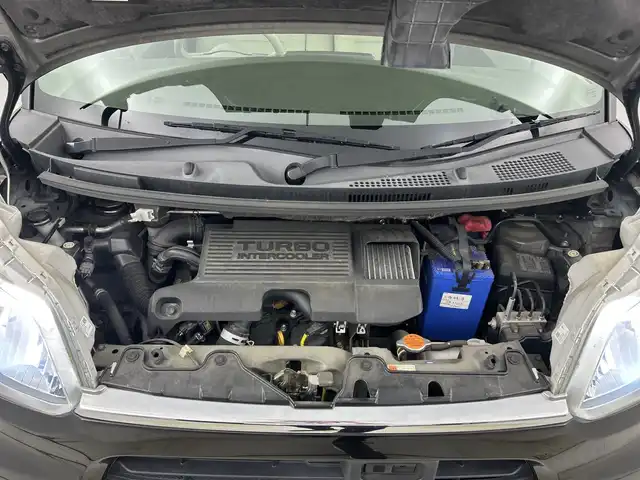 ダイハツ タント X ターボ SA 愛知県 2015(平27)年 5.1万km ブラックマイカメタリック 禁煙車/純正7インチナビ/（CD/DVD/Bluetooth/フルセグTV/SD)/衝突軽減ブレーキ/ETC/パワースライドドア/アイドリングストップ/スマートキー/プッシュスタート/純正フロアマット/横滑り防止装置/オートエアコン/LEDヘッドライト/フロントフォグランプ