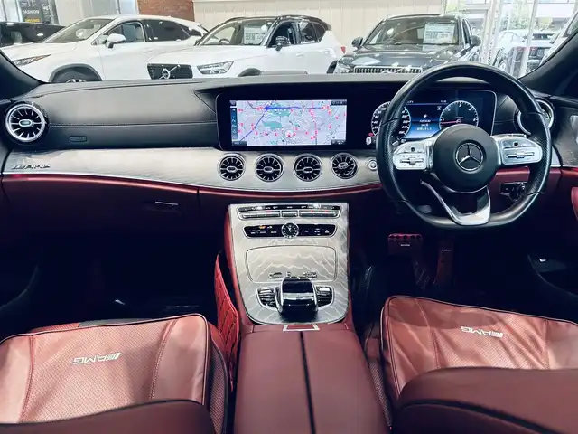 メルセデス・ベンツ ＣＬＳ２２０ｄ スポーツ エクスクルーシブPKG 大阪府 2018(平30)年 3.1万km ダイヤモンドホワイト レーダーセーフティ/サンルーフ/赤黒革/メモリ付きパワーシート/エアシートヒーター/純正ナビ/TV/360度カメラ/applecarplay/ACC/HUD/ブラインドスポット/純正19インチAW/LEDヘッドライト/アンビエントライト/ブルメスター/電動リアゲート