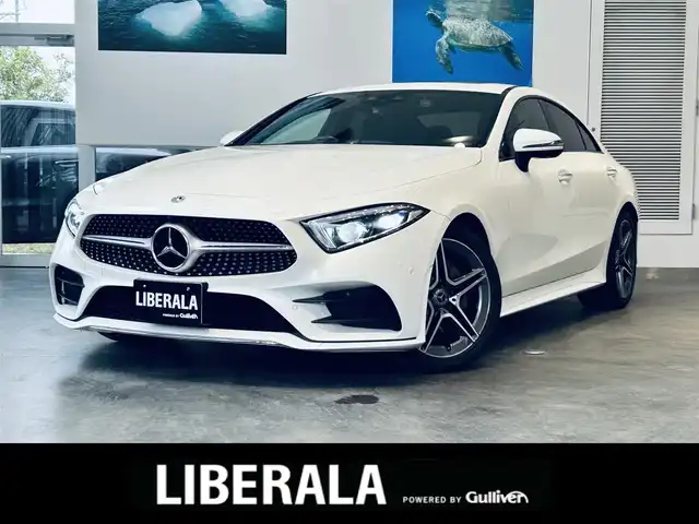 メルセデス・ベンツ ＣＬＳ２２０ｄ スポーツ エクスクルーシブPKG 大阪府 2018(平30)年 3.1万km ダイヤモンドホワイト レーダーセーフティ/サンルーフ/赤黒革/メモリ付きパワーシート/エアシートヒーター/純正ナビ/TV/360度カメラ/applecarplay/ACC/HUD/ブラインドスポット/純正19インチAW/LEDヘッドライト/アンビエントライト/ブルメスター/電動リアゲート