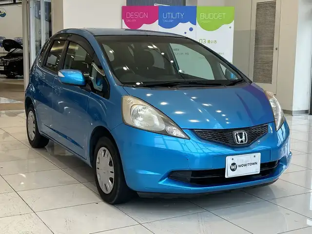 ホンダ フィット G ハイウェイ エディション 埼玉県 2009(平21)年 8.9万km ブリリアントスカイメタリック 純正ナビ/　　CD/AUX/ETC/リモコンキー/禁煙車