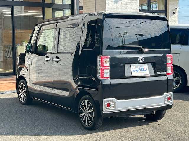 ダイハツ ウェイク X ファインセレクション SA 高知県 2015(平27)年 9.9万km ブラックマイカメタリック (株)IDOMが運営する【じしゃロン高知店】の自社ローン専用車両になります。こちらは現金またはオートローンご利用時の価格です。自社ローンご希望の方は別途その旨お申付け下さい/社外ＳＤナビ/（AM/FM/CD/DVD/BT)/バックカメラ　/フルセグＴＶ　/ＥＴＣ　/スマートキー　/スペアキー　/片側パワースライドドア　/ＬＥＤヘッドライト　/オートライト　/純正フロアマット　/衝突安全軽減ブレーキ　/電動格納ミラー