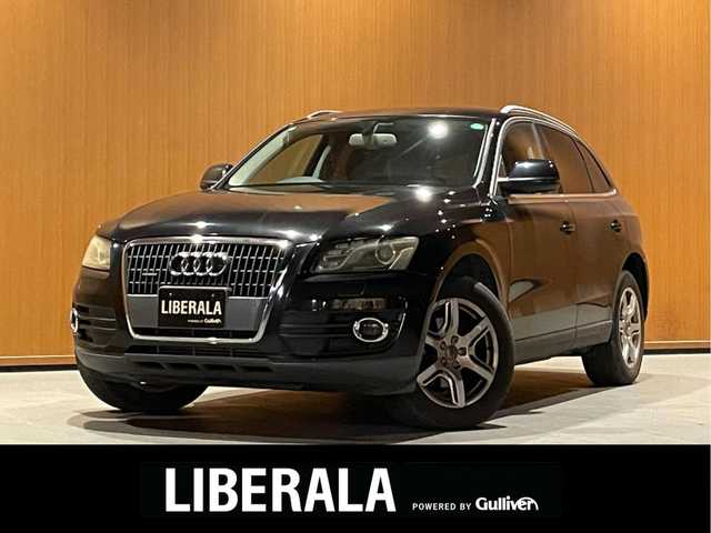 アウディ Ｑ５ 2．0 TFSI クワトロ 愛知県 2010(平22)年 9.2万km ファントムブラックパールエフェクト 純正メモリナビ/バックカメラ/フルセグTV/Bluetooth/クルーズコントロール/黒革シート/シートヒーター/メモリ付きパワーシート/アドバンストキー/パワーバックドア/HIDヘッドライト/純正18インチAW/保証書/取説/スペアキー