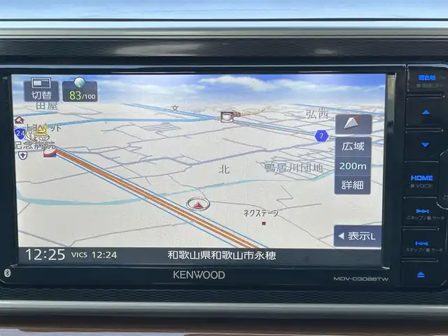 ダイハツ キャスト スタイル GプライムコレSAⅢ 和歌山県 2022(令4)年 0.5万km プラムブラウンクリスタルマイカ 社外7インチナビ（MDV-D308BTW)/バックカメラ/衝突軽減ブレーキ/コーナーセンサー/オートライト/レーンキープアシスト/ドラレコ/シートヒーター/ハーフレザーシート/ステリモ