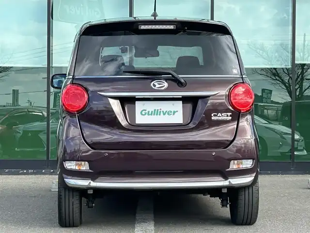 ダイハツ キャスト スタイル GプライムコレSAⅢ 和歌山県 2022(令4)年 0.5万km プラムブラウンクリスタルマイカ 社外7インチナビ（MDV-D308BTW)/バックカメラ/衝突軽減ブレーキ/コーナーセンサー/オートライト/レーンキープアシスト/ドラレコ/シートヒーター/ハーフレザーシート/ステリモ