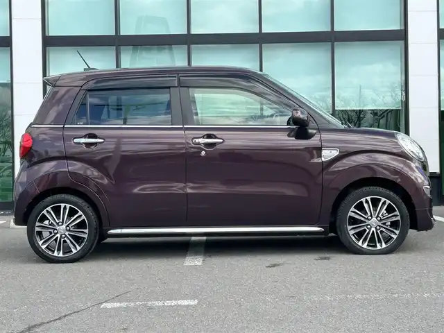 ダイハツ キャスト スタイル GプライムコレSAⅢ 和歌山県 2022(令4)年 0.5万km プラムブラウンクリスタルマイカ 社外7インチナビ（MDV-D308BTW)/バックカメラ/衝突軽減ブレーキ/コーナーセンサー/オートライト/レーンキープアシスト/ドラレコ/シートヒーター/ハーフレザーシート/ステリモ