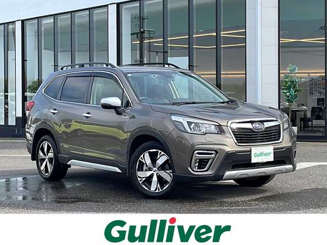 スバル フォレスター ハイブリッド アドバンス 新潟県 2019(令1)年 3.7万km セピアブロンズM ４WD/フルセグテレビ/茶革シート/パワーシート/シートヒーター/ステアリングヒーター/アイドリングストップ/バックカメラ/電動リアゲート/ETC/純正フロアマット/フォグランプ/電格ミラー/ドアバイザー