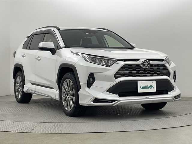 トヨタ ＲＡＶ４ G Zパッケージ 新潟県 2023(令5)年 2.3万km プラチナホワイトパールマイカ 4WD/MODELISTAエアロ/トヨタセーフティセンス/純正メモリナビ/(AM/FM/フルセグ/Bluetooth/AppleCarPlay)/全方位モニター/360度ドライブレコーダー/デジタルインナーミラー/パワーバックドア/レーダークルーズコントロール/LEDオートライト/レザーシート/前席パワーシート/前席シートヒーター/エアシート/運転席メモリーシート/純正19インチアルミホイール/ブラインドスポットモニター/ステアリングヒーター/置くだけ充電/寒冷地仕様/スマートキー/ETX2.0