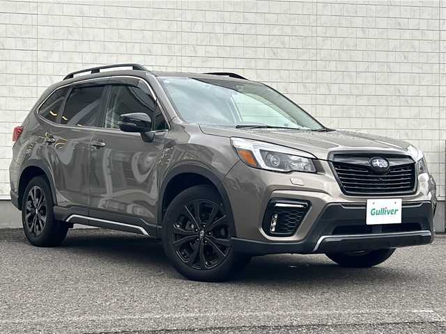 スバル フォレスター スポーツ 福島県 2021(令3)年 2.3万km セピアブロンズM 4WD ナビ フルセグTV Bluetooth アイサイト サンルーフ バックサイドフロントカメラ 後席モニター SRH ブラインドスポットモニター シートヒーター パドルシフト オートライト スマートキー