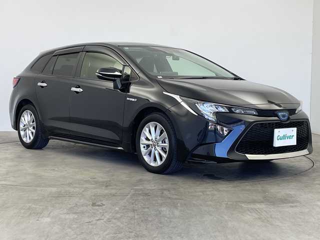 トヨタ カローラツーリング ハイブリッド S 群馬県 2020(令2)年 4.2万km 黒 純正７インチディスプレイオーディオ　アダプティブクルーズコントロール　レーンアシスト　アイドリングsトップ　バックカメラ　ビルトインETC　TVキャンセラー　スマートキー　前後コーナーセンサー