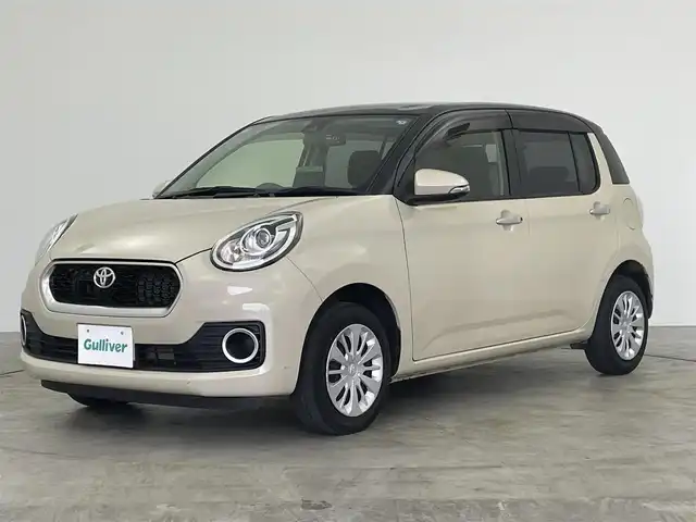 トヨタ パッソ モーダ　S 群馬県 2018(平30)年 2.3万km ブラックマイカメタリック/パウダリーベージュメタリック 2トーン 禁煙車　社外ナビ　バックカメラ　衝突軽減システム　コーナーセンサー　LEDヘッドライト　プッシュスタート　スマートキー　ABS　ドライブレコーダー　横滑り防止装置　アイドリングストップ　オートエアコン