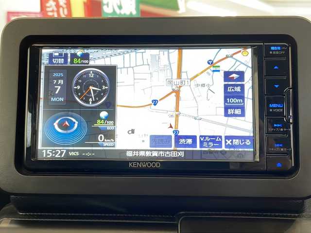 ダイハツ タフト X 福井県 2022(令4)年 3万km フォレストカーキメタリック ガラスルーフ/社外ナビ/ワンセグTV/バックカメラ/コーナーセンサー/レーンキープアシスト/衝突軽減システム/オートライト/オートハイビーム/LEDヘッドライト/プッシュスタート/スマートキー/ステアリングスイッチ/純正フロアマット/スペアキー