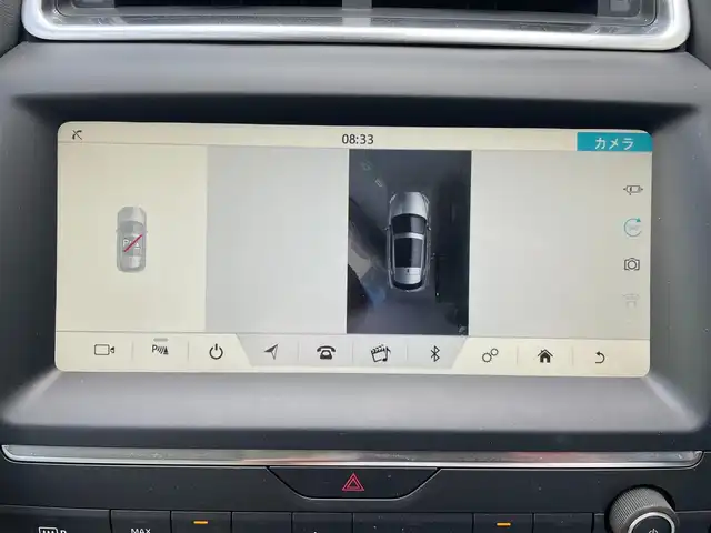 ジャガー Ｅペース S 180PS 東京都 2018(平30)年 4.4万km グレー ワンオーナー/純正ナビ/　AM/FM Bluetooth/革シート（アイボリー）/パワーシート（前席）/革巻きステアリング/ステアリングスイッチ（オーディオ）/レーダークルーズコントロール/ISOFIX(リアシート)/ブラインドスポットモニター/Sエンブレム付クロームサイドベント/純正２０インチAW/ETC2.0/記録簿R1.R2.R3.R4.R5/スペアキー/保証書＆取扱説明書