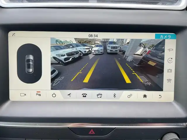 ジャガー Ｅペース S 180PS 東京都 2018(平30)年 4.4万km グレー ワンオーナー/純正ナビ/　AM/FM Bluetooth/革シート（アイボリー）/パワーシート（前席）/革巻きステアリング/ステアリングスイッチ（オーディオ）/レーダークルーズコントロール/ISOFIX(リアシート)/ブラインドスポットモニター/Sエンブレム付クロームサイドベント/純正２０インチAW/ETC2.0/記録簿R1.R2.R3.R4.R5/スペアキー/保証書＆取扱説明書