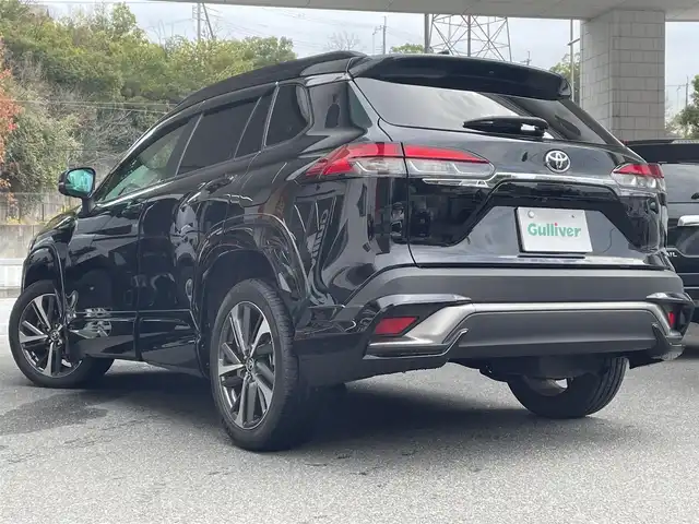 トヨタ カローラ クロス Z 大阪府 2022(令4)年 5.6万km アティチュードブラックマイカ /禁煙車//ワンオーナー//衝突被害軽減システム//純正ナビ機能付きディスプレイオーディオ//Bluetooth/Miracast/フルセグTV//全周囲カメラ//レーダークルーズコントロール//パワーバックドア//モデリスタエアロ//ブラインドスポットモニター//電動パーキングブレーキ//パーキングホールド//ハーフレザーシート//D席パワーシート//前席シートヒーター//ステアリングヒーター//ドライブレコーダー//純正ビルトインETC//ルーフレール//純正AW18インチ//コーナーセンサー//LEDヘッドライト//オートマチックハイビーム//ドアバイザー//スペアタイヤ1本車載