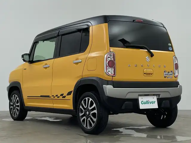 スズキ ハスラー Jスタイル 鹿児島県 2015(平27)年 5.4万km アクティブイエロー/ブラック2トーンルーフ 純正メモリナビ/(BT/CD/DVD/AM/FM/フルセグTV)/全方位カメラ/バックカメラ/前席シートヒーター/革巻きステアリング/ステアリングスイッチ/衝突軽減ブレーキ/レーンキープアシスト/ハーフレザーシート/ETC/アイドリングストップ/純正15インチアルミホイール/純正フロアマット/ベンチシート/スペアキー/保証書/取扱説明書