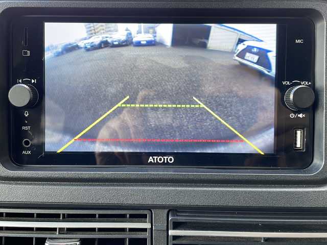 ダイハツ アトレー バン RS 道東・釧路十勝 2022(令4)年 5.5万km ブラックマイカメタリック ・４WD/・社外ディスプレイオーディオ/AMFM/Bluetooth//AppleCarPlay/AndroidAuto/・バックカメラ/・アダプティブクルーズコントロール/・車線逸脱警報/・衝突被害軽減システム/・誤発進抑制機能/・前後クリアランスソナー/・オートマチックハイビーム/・LEDヘッドランプ/・先行車発進告知/・標識検知機能/・両側ワンタッチパワースライドドア/・リアヒーター/・オーバーヘッドシェルフ/・純正ホイールキャップ/・スタッドレスタイヤ＋スチールW車載/・スペアキー1本/・保証書/・取扱説明書