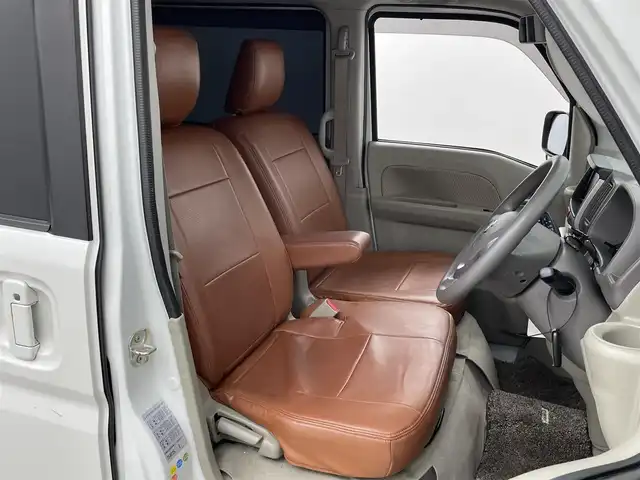 スズキ エブリィ ワゴン PZターボ スペシャル 大分県 2020(令2)年 6.5万km パールホワイト 衝突軽減ブレーキ/車線逸脱警報機能/誤発進抑制機能/社外ディスプレイオーディオ　/（CD/DVD/AM/FM/Bluetooth)/バックカメラ/両側パワースライドドア/オートステップ(左後席のみ)/オートライト/フォグランプ/ステアリングスイッチ/電動格納ミラー/ウィンカーミラー/スマートキー・プッシュスタート/茶革調シートカバー/純正AW/保証書/取扱説明書