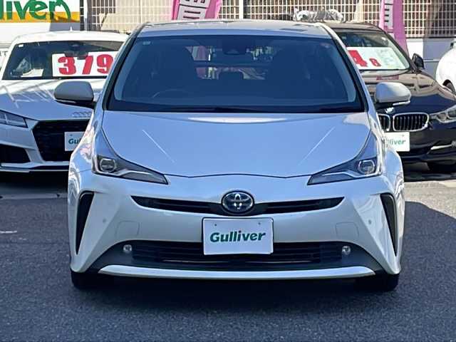 トヨタ プリウス A 愛知県 2019(令1)年 5.4万km ホワイトパールクリスタルシャイン /禁煙//ワンオーナー//純正メモリナビ //バックカメラ//フルセグ/CD/DVD/SD録音/BT/AM/FM//前後ドライブレコーダー //純正15AW//オートリトラウィンカーミラー//置くだけ充電 //パワーシート//ビルトインETC //パーキングアシスト//革巻きステア //ステアリングスイッチ//LEDオートライト //オートハイビーム//HUD //クリアランスソナー //DRIVEモード//RCTA/PKSB/PCS/LDA/ACC/BSM//スマートキー //プッシュスタート//純正フロアマット //純正ドアバイザー//保証書 //取説 //記録簿 //スペアキー