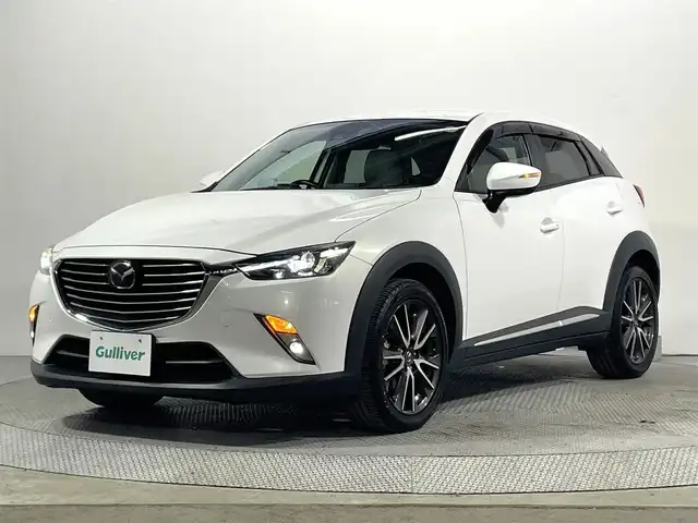 マツダ ＣＸ－３ XD ツーリング Lパッケージ 大阪府 2016(平28)年 4.9万km クリスタルホワイトパールマイカ
