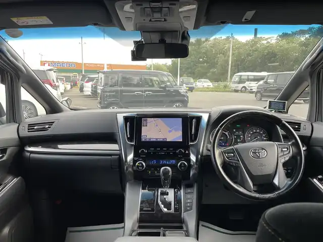 トヨタ アルファードハイブリット S タイプゴールド 青森県 2021(令3)年 8.4万km ホワイトパールクリスタルシャイン ワンオーナー/フロントモデリスタエアロ/メモリナビ/ワンセグテレビ/バックカメラ/フリップダウンモニター/ウィンカーミラー/クルーズコントロール/ドアバイザー/両側パワースライドドア/ETC/ウィンカーミラー/スタッドレスタイヤ車載/ドライブレコーダー/スペアキー1個