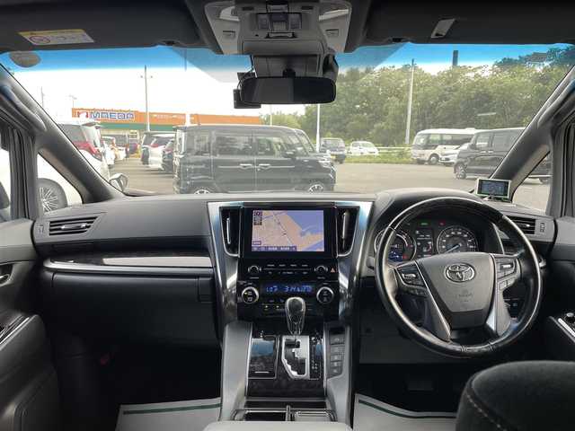 トヨタ アルファードハイブリット S タイプゴールド 道東・釧路十勝 2021(令3)年 8.4万km ホワイトパールクリスタルシャイン ワンオーナー/フロントモデリスタエアロ/メモリナビ/ワンセグテレビ/バックカメラ/フリップダウンモニター/ウィンカーミラー/クルーズコントロール/ドアバイザー/両側パワースライドドア/ETC/ウィンカーミラー/スタッドレスタイヤ車載/ドライブレコーダー/スペアキー1個