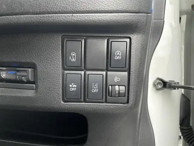 スズキ スペーシア G リミテッド 長野県 2017(平29)年 5.3万km ピュアホワイトP ４WD/社外ナビ/・Bluetooth/CD/DVD/TV/社外ETC/純正フロアマット/前席シートヒーター/片側パワースライドドア/社外14インチAW/ドアバイザー/電格ミラー/取り扱い説明書/保証書