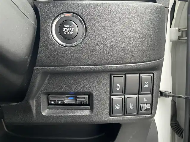 スズキ スペーシア G リミテッド 長野県 2017(平29)年 5.3万km ピュアホワイトP ４WD/社外ナビ/・Bluetooth/CD/DVD/TV/社外ETC/純正フロアマット/前席シートヒーター/片側パワースライドドア/社外14インチAW/ドアバイザー/電格ミラー/取り扱い説明書/保証書