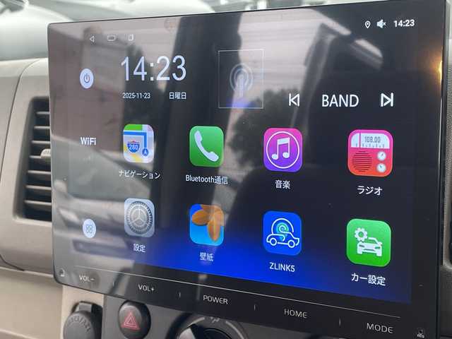 スズキ エブリイ ジョイン ターボ 千葉県 2011(平23)年 11万km シルキーシルバーメタリック ディスプレイオーディオ　前後ミラードラレコ　ＥＴＣ　ＵＳＢ　外コンビハンドル　エブリィワゴン用バンパー　外サス　外ＨＩＤ　５ＭＴ　ターボ　ハイルーフ　キーレス　電動格納ミラー　最大積載量３５０ｋｇ