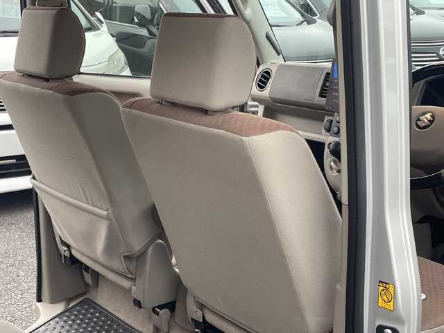 スズキ エブリイ ジョイン ターボ 千葉県 2011(平23)年 11万km シルキーシルバーメタリック ディスプレイオーディオ　前後ミラードラレコ　ＥＴＣ　ＵＳＢ　外コンビハンドル　エブリィワゴン用バンパー　外サス　外ＨＩＤ　５ＭＴ　ターボ　ハイルーフ　キーレス　電動格納ミラー　最大積載量３５０ｋｇ