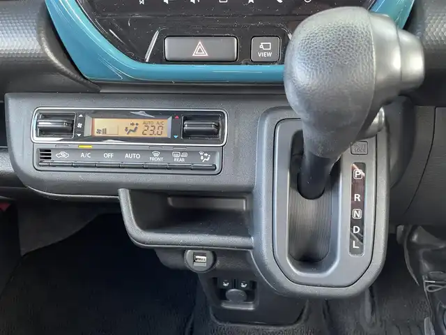 スズキ ハスラー HYBRID G 埼玉県 2020(令2)年 1.8万km オフブルーM メーカーＯＰ純正9型ナビＴＶ/全方位カメラ/前席シートヒーター/Ｆドラレコ/Ｒクリアランスソナー/プッシュスタート/スマートキー/衝突軽減ブレーキ/走行１７６５６キロ/保証書付整備手帳/取扱説明書