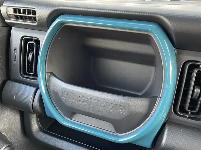 スズキ ハスラー HYBRID G 埼玉県 2020(令2)年 1.8万km オフブルーM メーカーＯＰ純正9型ナビＴＶ/全方位カメラ/前席シートヒーター/Ｆドラレコ/Ｒクリアランスソナー/プッシュスタート/スマートキー/衝突軽減ブレーキ/走行１７６５６キロ/保証書付整備手帳/取扱説明書