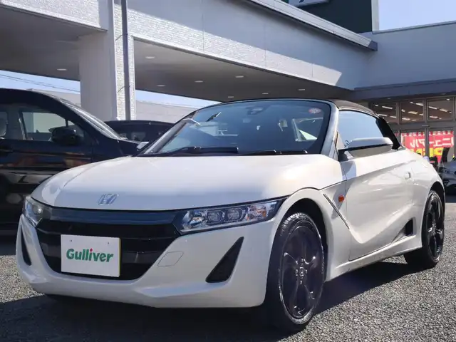 ホンダ Ｓ６６０ β 熊本県 2016(平28)年 6.8万km プレミアムスターホワイトP 純正ディスプレイオーディオ/【Bluetooth/HDMI/USB】/バックカメラ/衝突軽減システム/デジタルインナーミラー/オートLEDライト/ウィンカーミラー/純正前15/後16インチAW/ドライブレコーダー/ETC/純正フロアマット/プッシュスタート/スマートキー/横滑り防止装置/ABS/盗難防止装置/保証書/取扱説明書