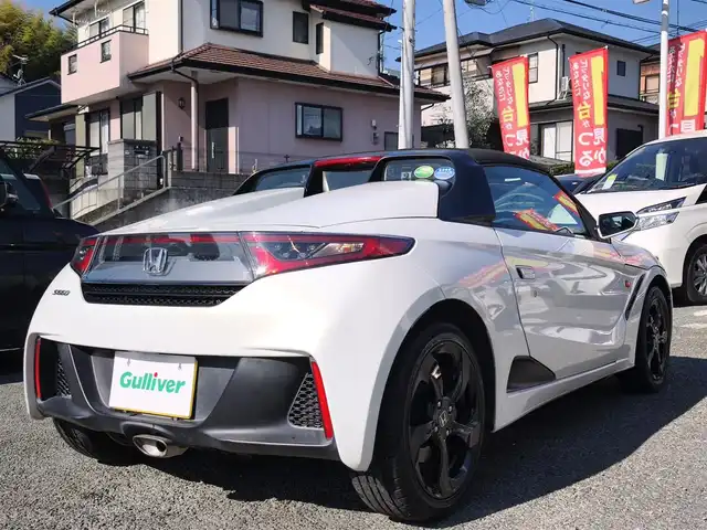 ホンダ Ｓ６６０ β 熊本県 2016(平28)年 6.8万km プレミアムスターホワイトP 純正ディスプレイオーディオ/【Bluetooth/HDMI/USB】/バックカメラ/衝突軽減システム/デジタルインナーミラー/オートLEDライト/ウィンカーミラー/純正前15/後16インチAW/ドライブレコーダー/ETC/純正フロアマット/プッシュスタート/スマートキー/横滑り防止装置/ABS/盗難防止装置/保証書/取扱説明書