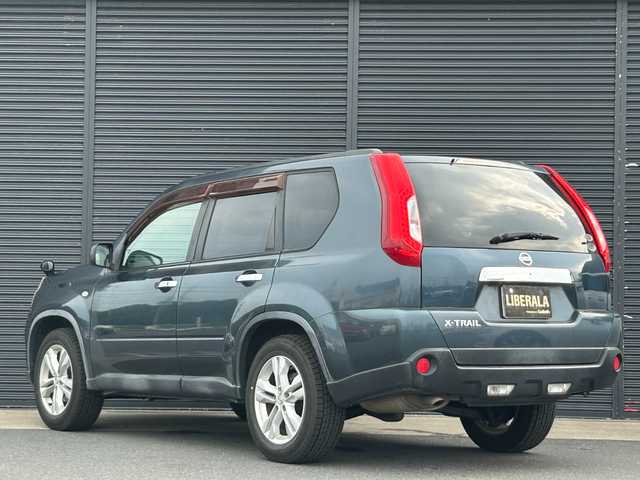 日産 エクストレイル 20X 茨城県 2011(平23)年 13.7万km スチールブルー ワンオーナー/純正HDDナビ/Bカメラ/CD DVD/BT SD USB/シートヒーター/ETC/HID/オートライト/サマータイヤ×4/保証書/取説