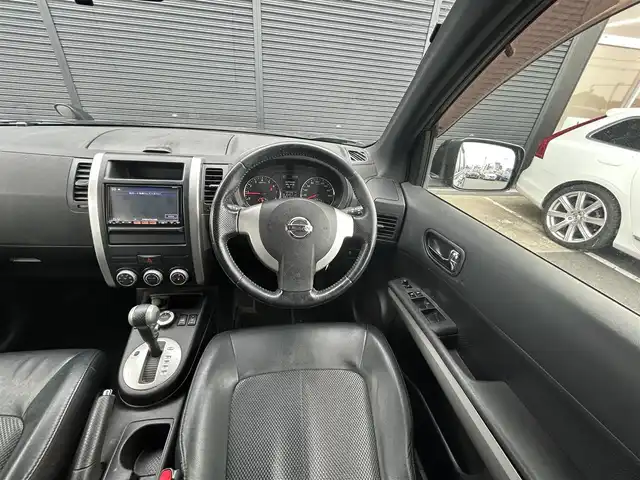 日産 エクストレイル 20X 茨城県 2011(平23)年 13.7万km スチールブルー ワンオーナー/純正HDDナビ/Bカメラ/CD DVD/BT SD USB/シートヒーター/ETC/HID/オートライト/サマータイヤ×4/保証書/取説