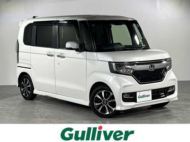 ホンダ Ｎ ＢＯＸ カスタム G L ホンダセンシング 沖縄県 2019(令1)年 6.5万km プラチナホワイトパール 禁煙車　/県外仕入　/両側パワースライドドア/ホンダセンシング　/純正ナビ　（VMX-204VFi）/（フルセグＴＶ　Ｂｌｕｅｔｏｏｔｈ接続　ＣＤ　ＤＶＤ再生）　/バックカメラ　/コーナーセンサー/ビルドインＥＴＣ　/シートヒーター　/ＬＥＤヘッドライト　/オートライト　/フォグランプ