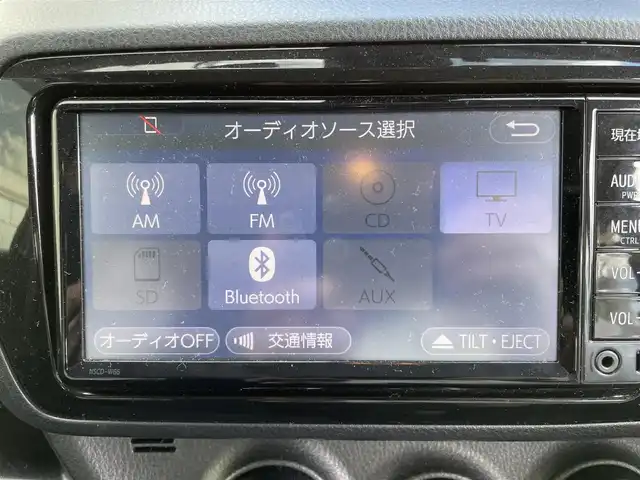 トヨタ ヴィッツ F セーフティーエディションⅡ 茨城県 2018(平30)年 3.9万km ブラックマイカ 純正ナビ・ワンセグTV/バックカメラ/スマートキー/ １４インチアルミホイル/前後ドライブレコーダー（ZDR026）/レーダー探知機（A52）/オートマッチクハイビーム/クリアランスソナー/ＩＳＯＦＩＸ/保証書/取扱説明書