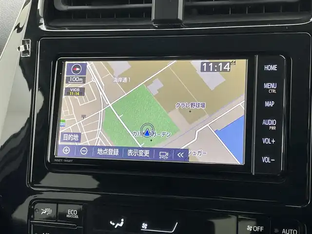 トヨタ プリウス A ツーリングセレクション 岡山県 2018(平30)年 7.3万km ホワイトパールクリスタルシャイン モデリスタエアロ/純正ナビ（NSZT-W68T）/・FM/AM/Bluetooth/フルセグ/CD/DVD/バックカメラ/合皮シート/・シートヒーター/HUD/パーキングアシスト/ドライブレコーダー/ETC/トヨタセーフティーセンス/・プリクラッシュセーフティ/・レーンディパーチャーアラート/・レーダークルーズコントロール/・オートマチックハイビーム/・コーナーセンサー/BSM/純正アルミ/純正フロアマット/新車保証書/取扱説明書/スペアキー×１