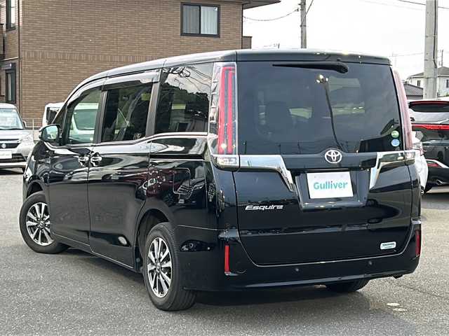 トヨタ エスクァイア Gi プレミアムパッケージ ブラックテーラード 茨城県 2020(令2)年 4.9万km ブラック 純正メモリナビ【】/(地デジTV・CD・DVD・BT・ラジオ再生)/両側パワースライドドア/クルーズコントロール/プリクラッシュセーフティ/コーナーセンサー/ハーフレザーシート/シートヒーター/ステアリングヒーター/ETC/バックカメラ/オートライト/LEDヘッドライト/純正15inアルミホイール/フロアマット/スマートキー