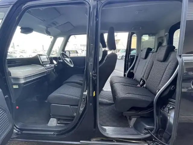 スズキ スペーシア HYBRID X 岡山県 2018(平30)年 7.8万km ブルーイッシュブラックパール3 (株)IDOMが運営する【じしゃロン岡山店】の自社ローン専用車両です。こちらは現金またはオートローンご利用時の価格です。 自社ローンご希望の方は別途その旨お申し付け下さい/・社外ナビゲーション/・バックカメラ/・両側電動スライドドア/・ＥＴＣ/・衝突被害軽減ブレーキ/・オートライト