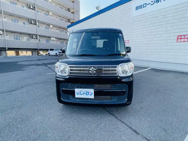 スズキ スペーシア HYBRID X 岡山県 2018(平30)年 7.8万km ブルーイッシュブラックパール3 (株)IDOMが運営する【じしゃロン岡山店】の自社ローン専用車両です。こちらは現金またはオートローンご利用時の価格です。 自社ローンご希望の方は別途その旨お申し付け下さい/・社外ナビゲーション/・バックカメラ/・両側電動スライドドア/・ＥＴＣ/・衝突被害軽減ブレーキ/・オートライト