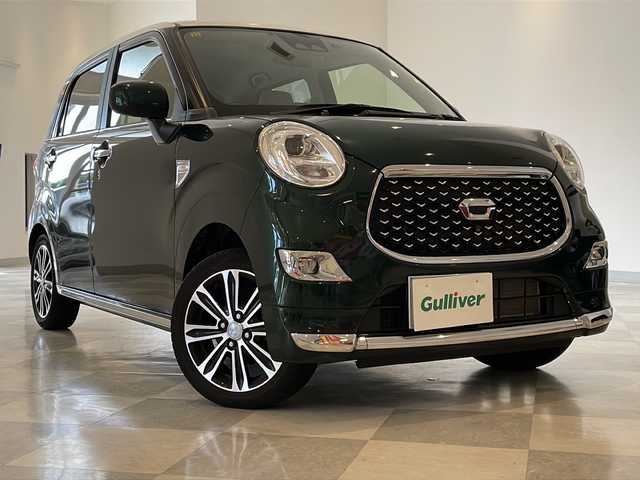 ダイハツ キャスト スタイル G リミテッド SAⅢ 福井県 2018(平30)年 2.3万km ダークエメラルドマイカ 純正８インチナビ/フルセグTV/アラウンドビューモニター/ETC/ドライブレコーダー/ワンオーナー/スマートアシストIII/シートヒーター/オートライト/オートハイビーム/LEDヘッドライト/フォグランプ/プッシュスタート/スマートキー×2/社外AW付スタッドレスタイヤ車載/純正AW/ステアリングスイッチ/純正フロアマット