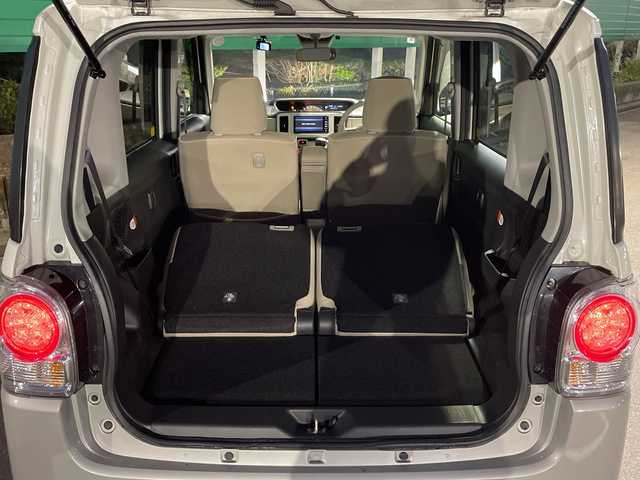 ダイハツ ムーヴ キャンバス G メイクアップ VS SAⅢ 茨城県 2022(令4)年 1.2万km パールホワイトⅢ/スムースグレーマイカメタリック 2トーン ストラーダナビ/Bluetooth/フルセグTV/両側パワースライドドア/シートヒーター/ドライブレコーダー/ビルトインETC/パノラマモニター/アイドリングストップ/横滑り防止装置/衝突軽減システム/オートライト/オートマチックハイビーム/LEDヘッドライト/コーナーセンサー/純正フロアマット/スマートキー