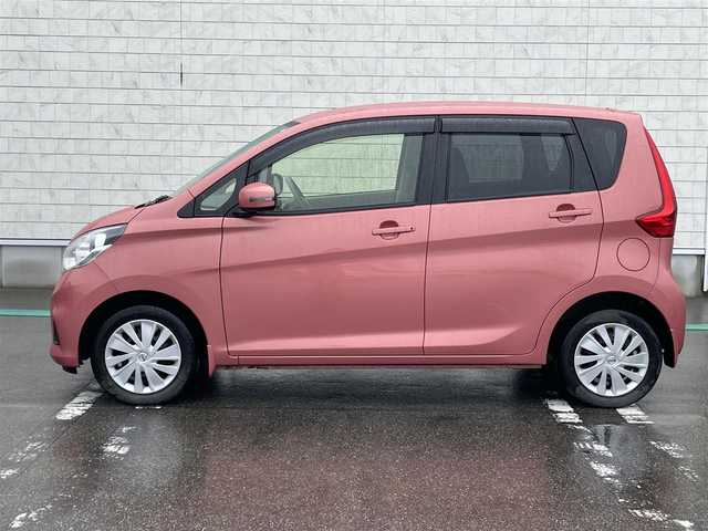 日産 デイズ X 富山県 2018(平30)年 3.7万km ブロッサムピンク 純正ナビ(MM317D-W)/AM/FM/CD/DVD/Bluetooth/フルセグTV/4WD/エマージェンシーブレーキ/アラウンドビューモニター/プッシュスタート/スペアキー1本/前方ドライブレコーダー/運転席シートヒーター/横滑り防止装置/アイドリングストップ