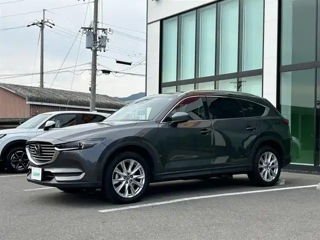 マツダ ＣＸ－８ XD プロアクティブ 和歌山県 2018(平30)年 3万km マシーングレープレミアムM 純正ナビ/フルセグTV/３６０°ビューモニター/（BT/USB/CD/DVD)/衝突軽減ブレーキ/レーダークルーズコントロール/ブラインドスポットモニタリング/レーンキープアシスト/パーキングセンサー/車間認知支援システム/ヘッドアップディスプレイ/ルーフレール/パワーシート/ポジションメモリー/パワーバックドア/アイドリングストップ/シートヒーター/ステアリングヒーター/純正アルミホイール/純正フロアマット/LEDヘッドライト/オートライト