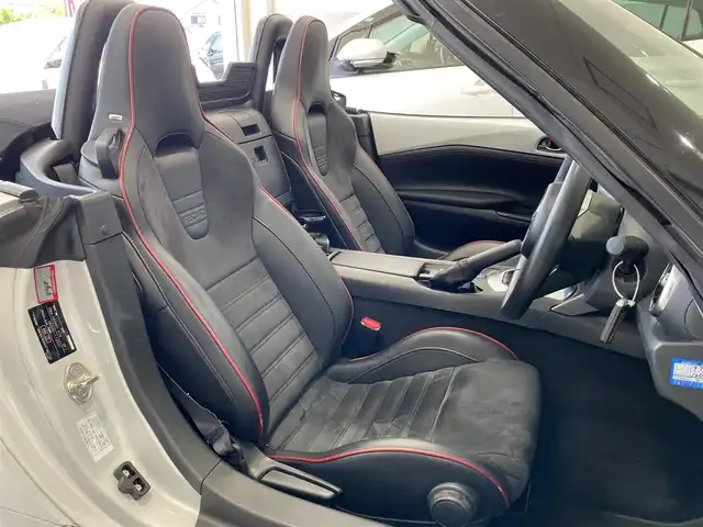 マツダ ロードスター RS 岐阜県 2016(平28)年 9.9万km セラミックM オープンカー/ＢＯＳＥプレミアムサウンド　/ブラインドスポットモニター　/ＲＥＣＡＲＯシート　/純正ナビ／ｂｌｕｅｔｏｏｔｈ／ＴＶ／ＤＩＳＣ／ＵＳＢ　/バックカメラ　/Ｂｉｌｓｔｅｉｎ車高調　/Ｐｉｖｏｔスロコン/純正フロアマット/オートライト/スマートキー×2